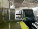 Metromover action at Govt Center Sta